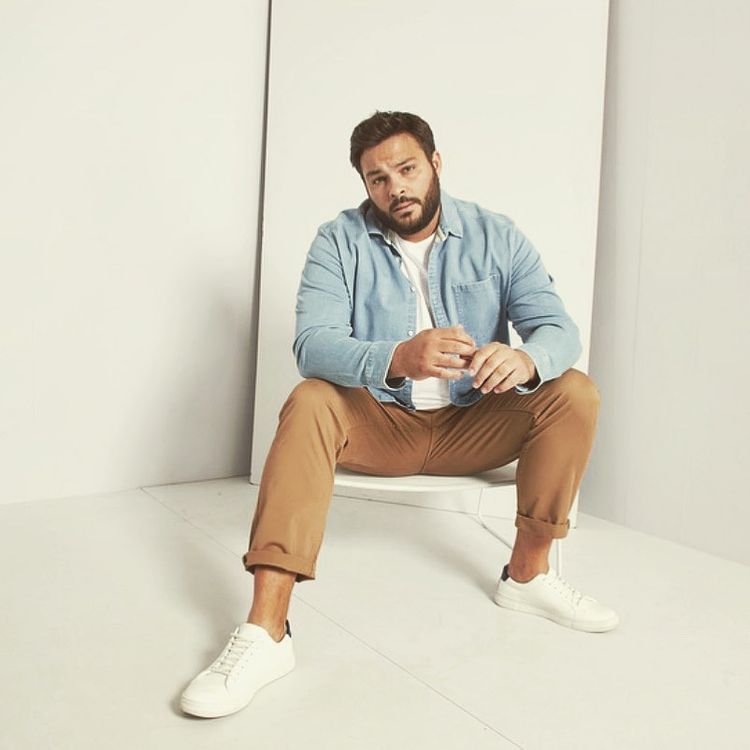 Orcin G Plus Size Male Model