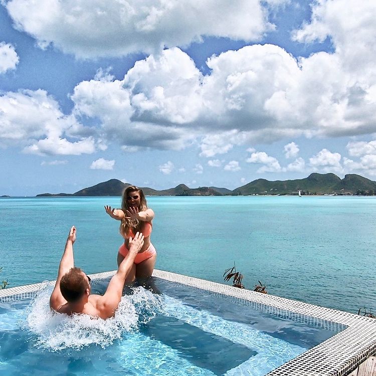 Ashley Alexiss in Maldives