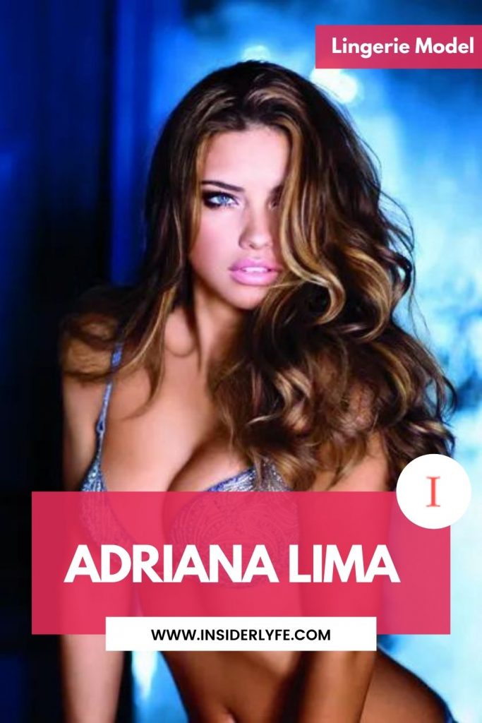 Adriana Lima Lingerie Model