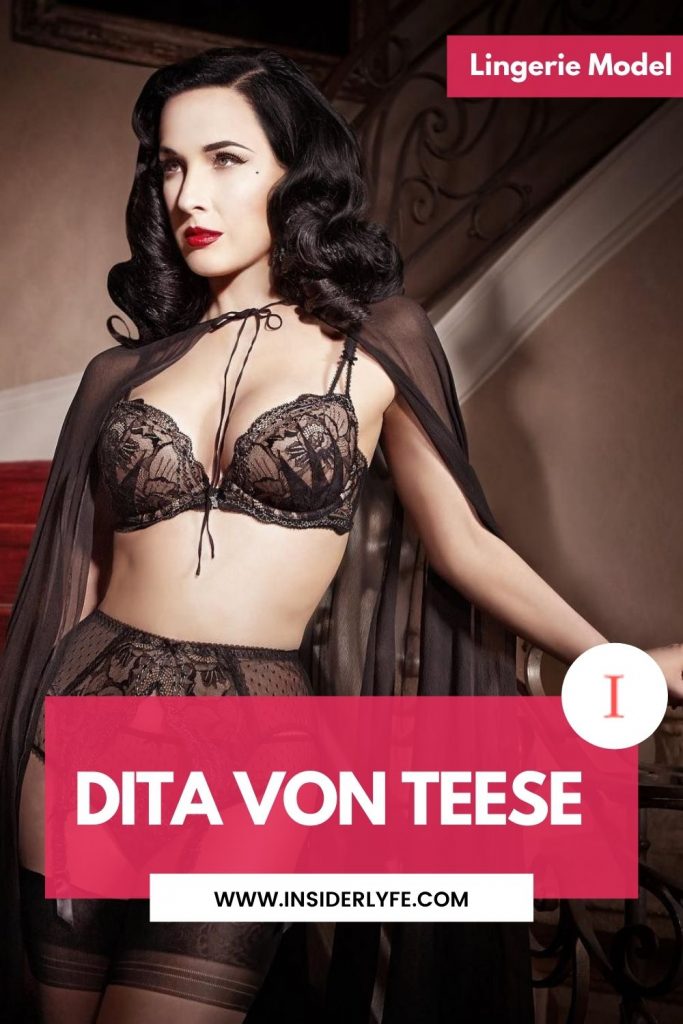 Dita von Teese Sexiest Lingerie Model