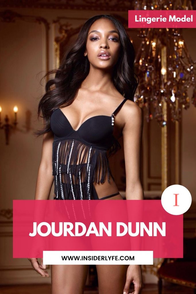 Jourdan Dunn Lingerie Model
