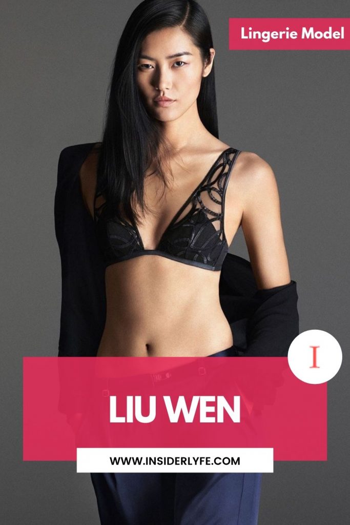 Liu Wen Lingerie Model