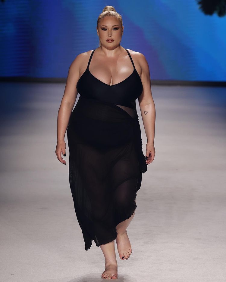 Hayley Hasselhoff is an American actress and plus-size model