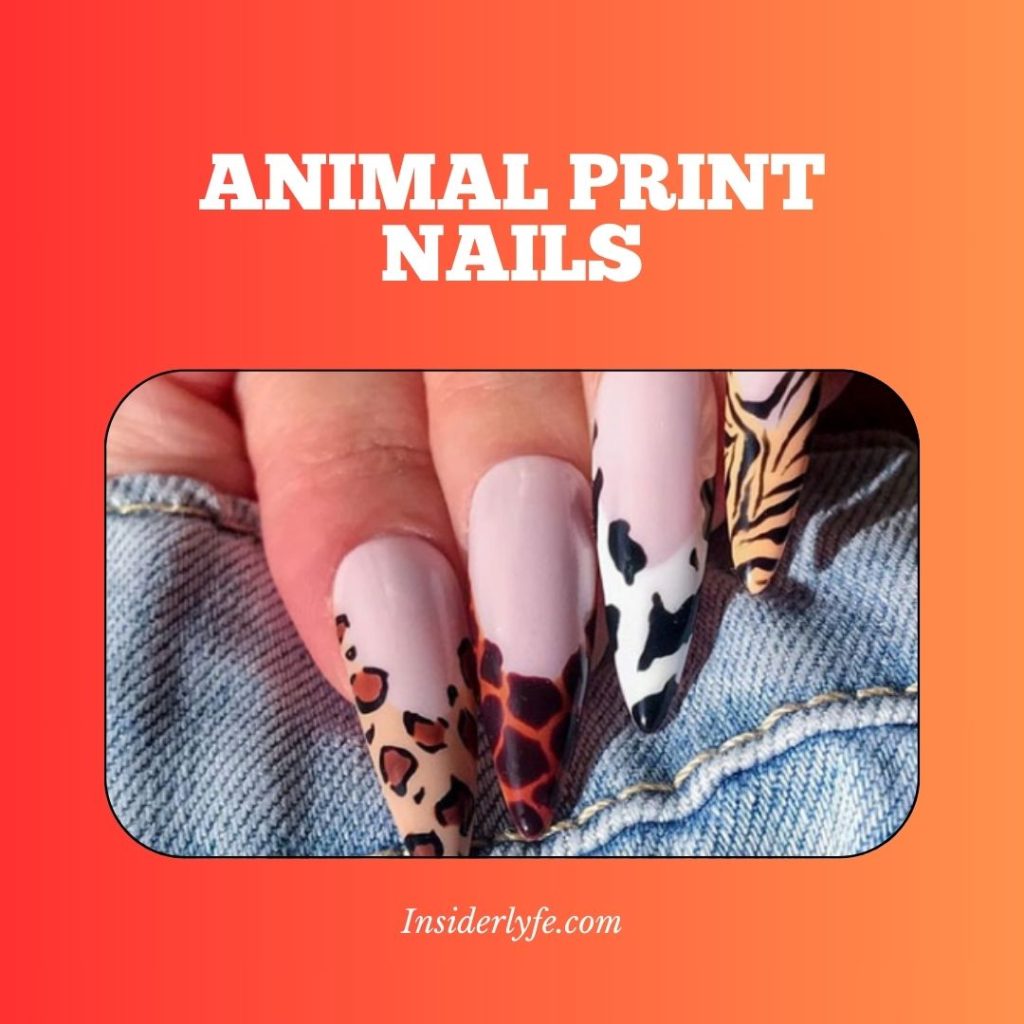 Animal print nails