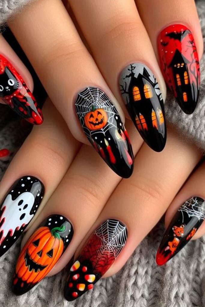 Spooky Halloween Nails