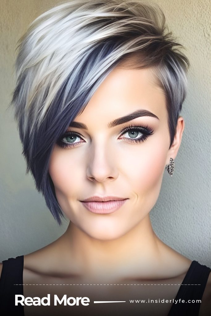 Asymmetrical Long Pixie