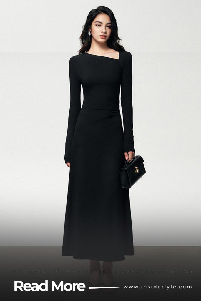 Basic long sleeve bodycon dress