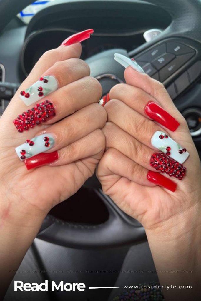 Cherry nails