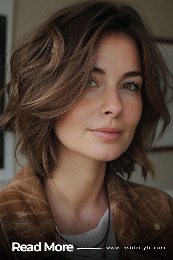 Choppy Bob for Fine Hair
