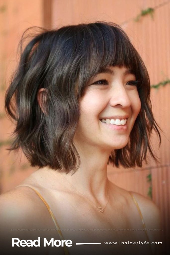 Choppy Bob with Baby Bangs