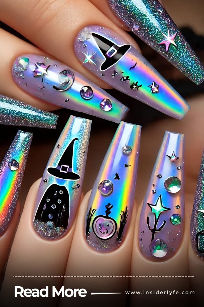 Confetti Nails