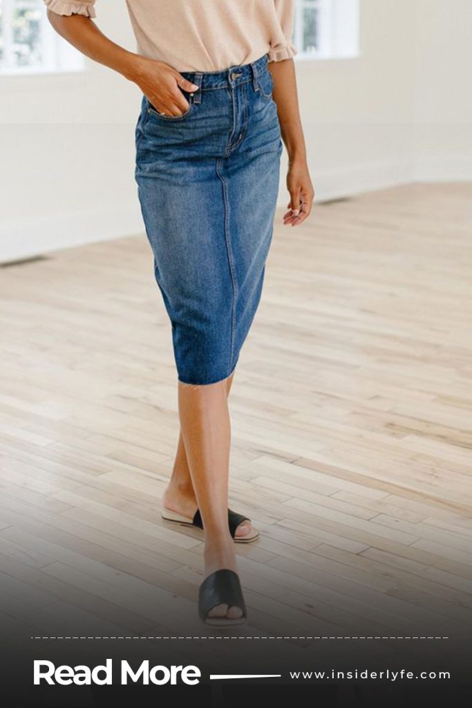 Denim Skirts