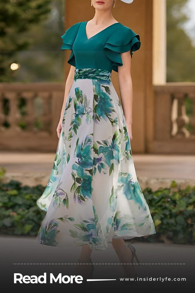 Elegant A Line dress