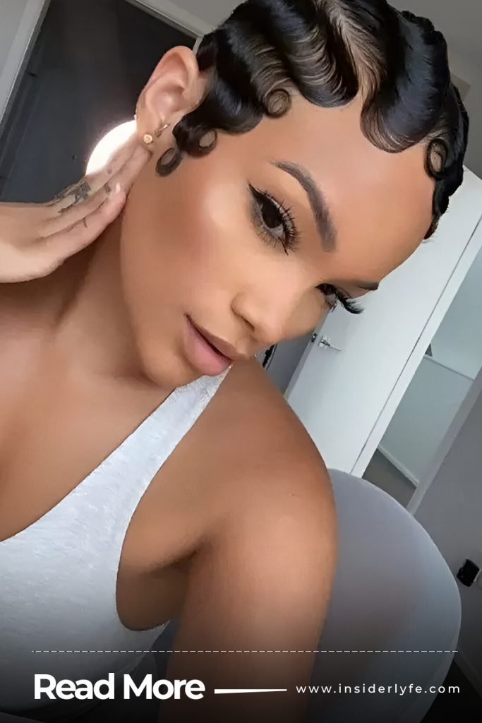 Finger Waves Pixie