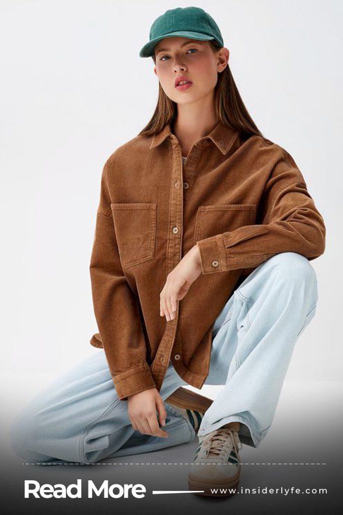 Henley Shirt and Corduroy Pants
