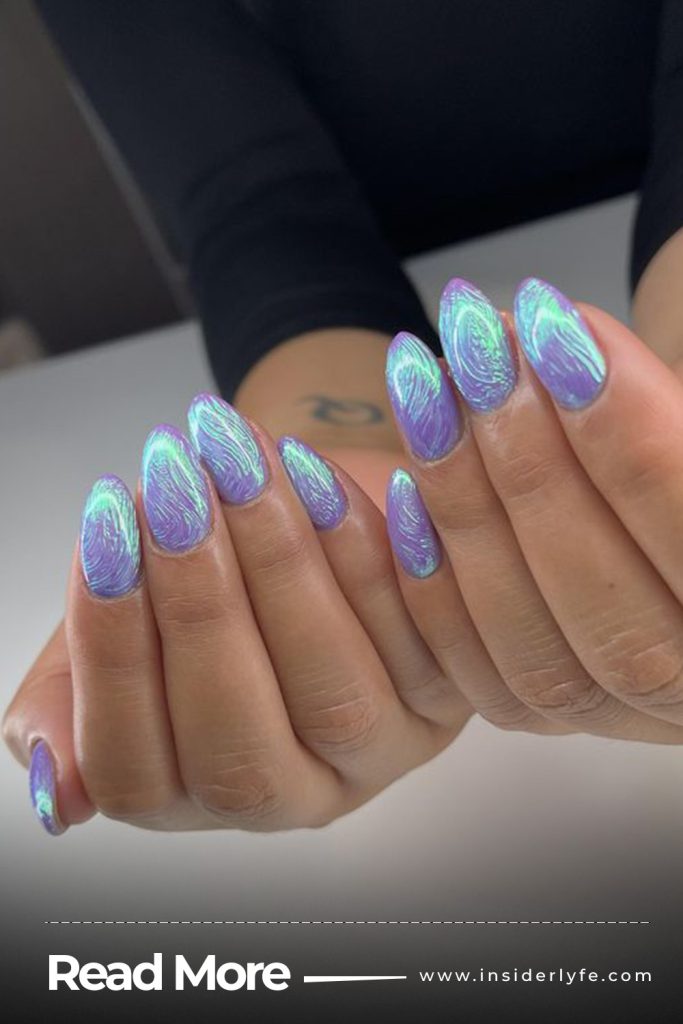 Mermaid nails