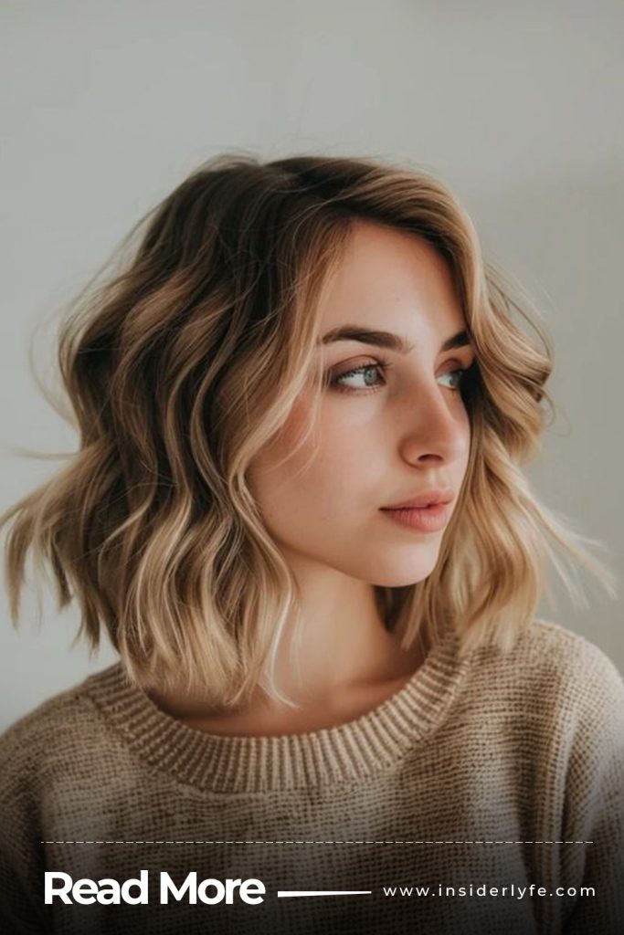 Messy Dirty Blonde Bob