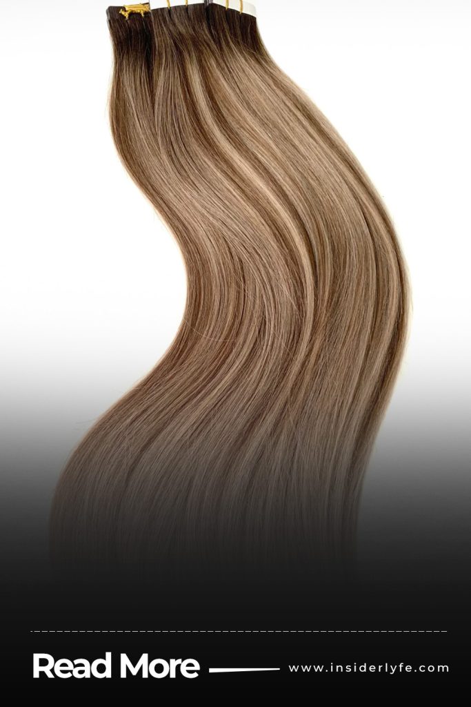 Mocha brown with toffee balayage