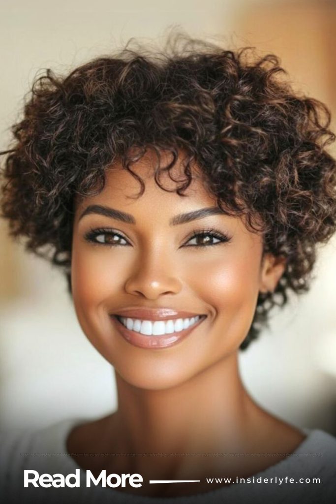 Pixie with Bouncy Curls