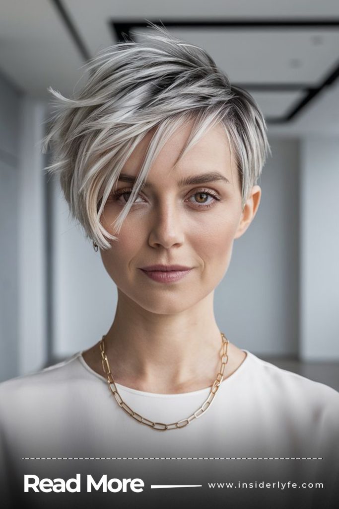 Pixie with Feathered Bangs