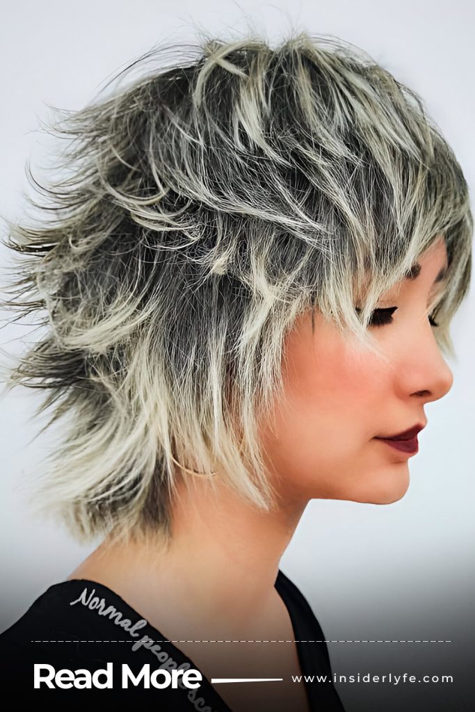 Pixie with Frosted Tips