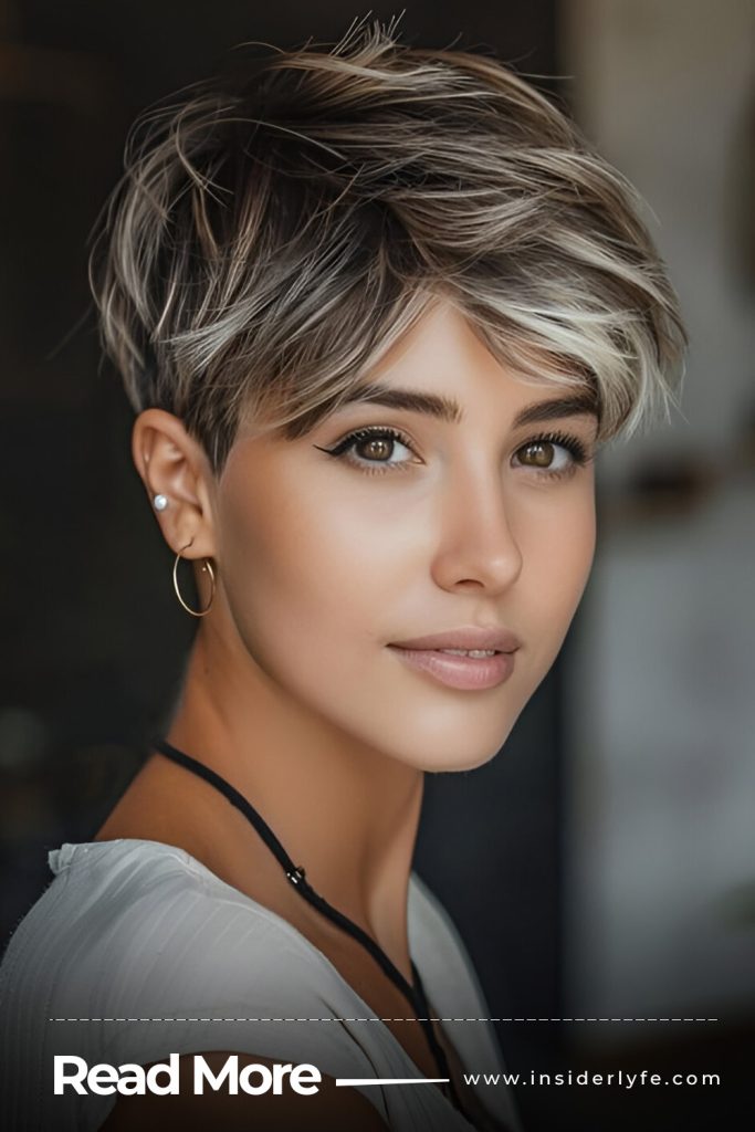 Pixie with Side Bangs