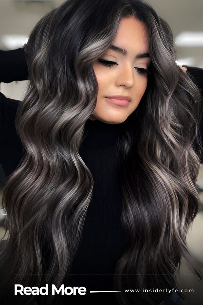 Silver Fox Balayage