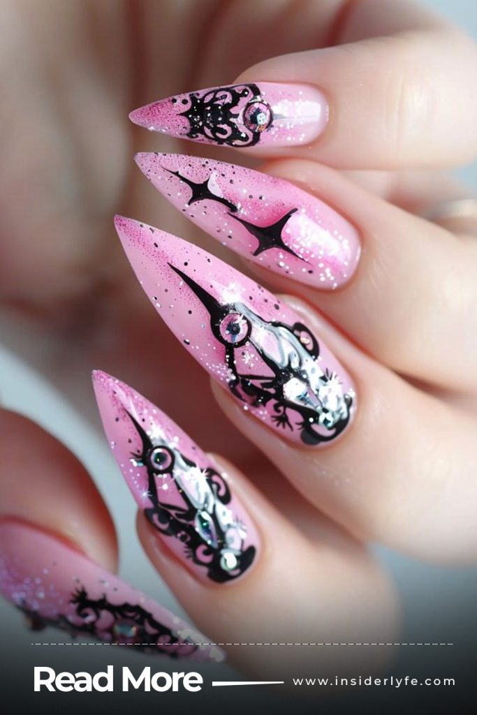 Stiletto Shaped Nails