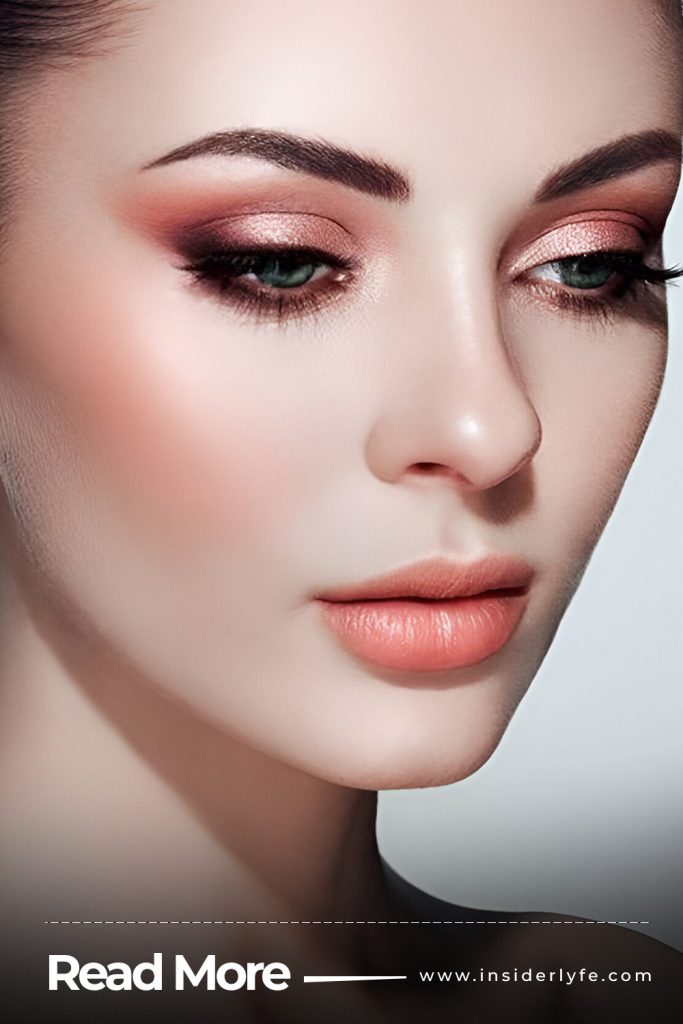 Subtle Smokey Eyess and Peachy Cheeks