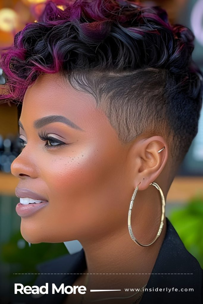 Tapered Pixie with Curls