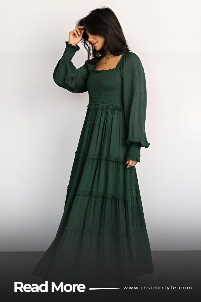 Textured Maxi Dress