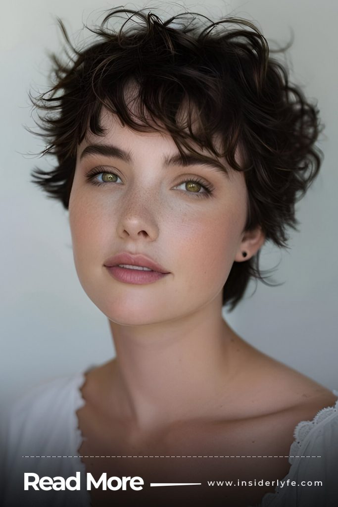 Wavy Pixie Cut