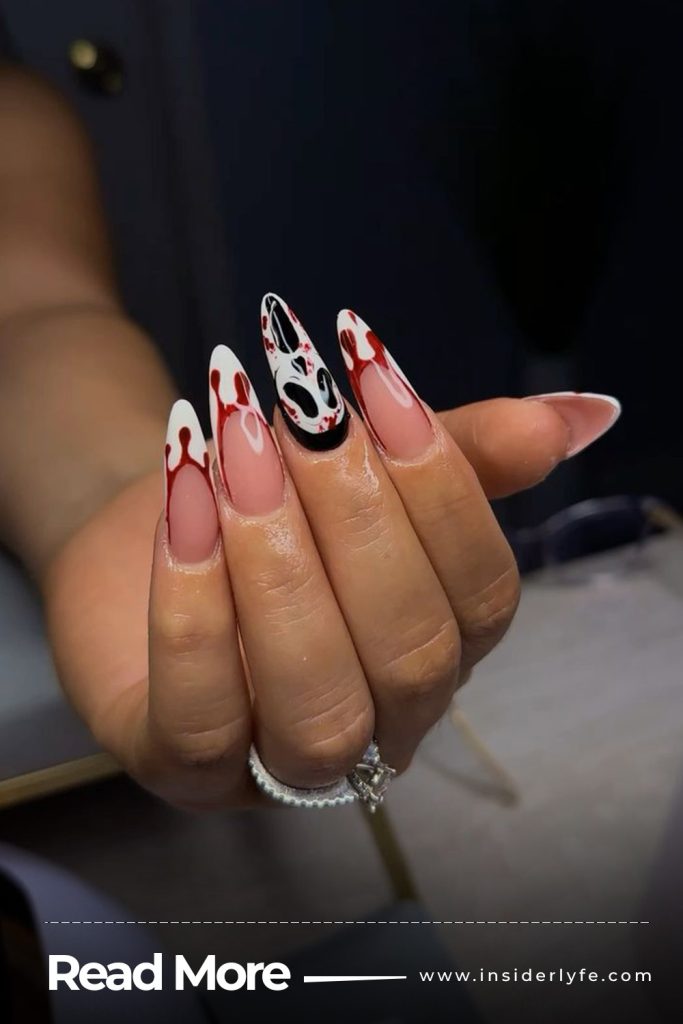 Bloody French Tips
