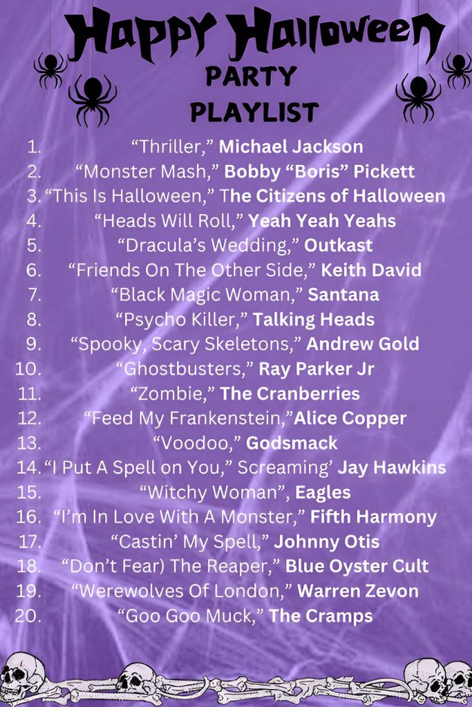 Bonus Halloween Playlist