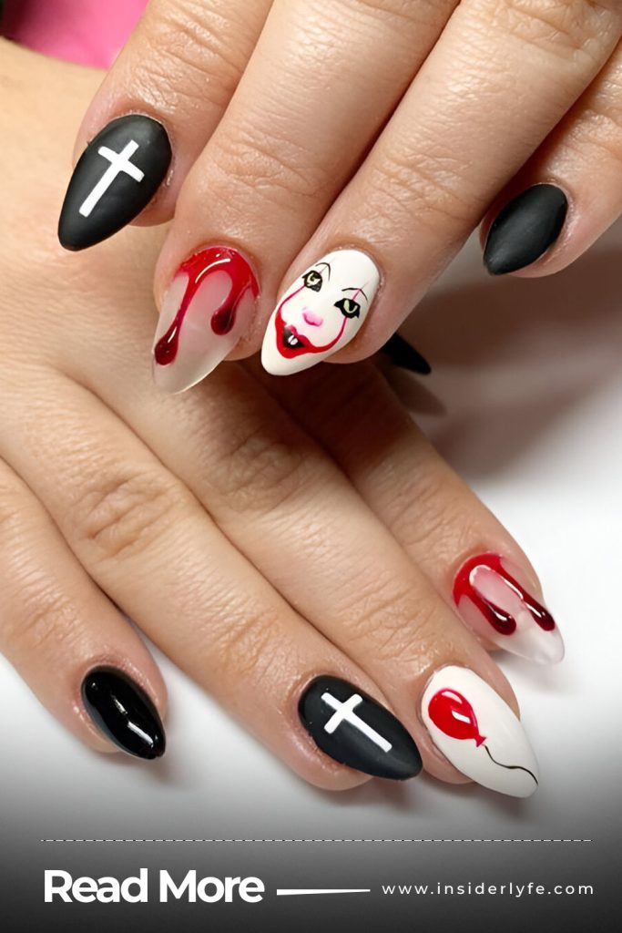 Creepy Coffin Nails