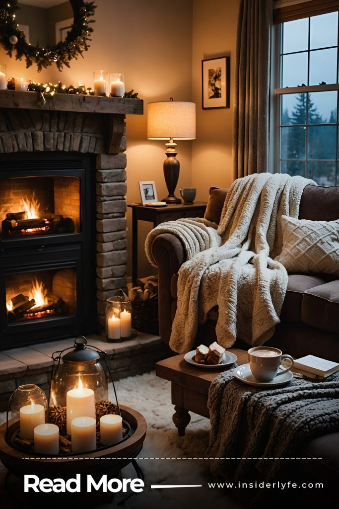 Incorporate Cozy Blankets and Throws