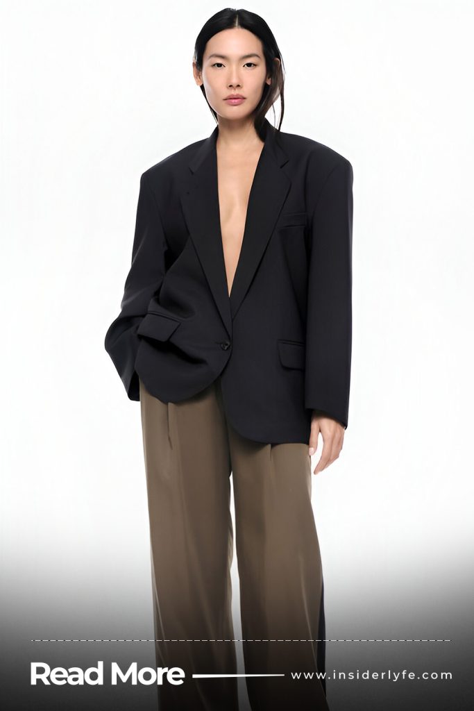 Loose Blazers and Wide Pants
