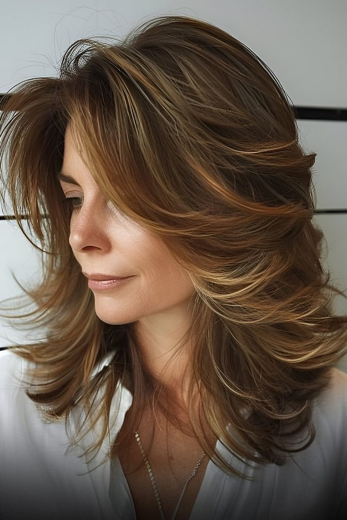 Shoulder Length Shag