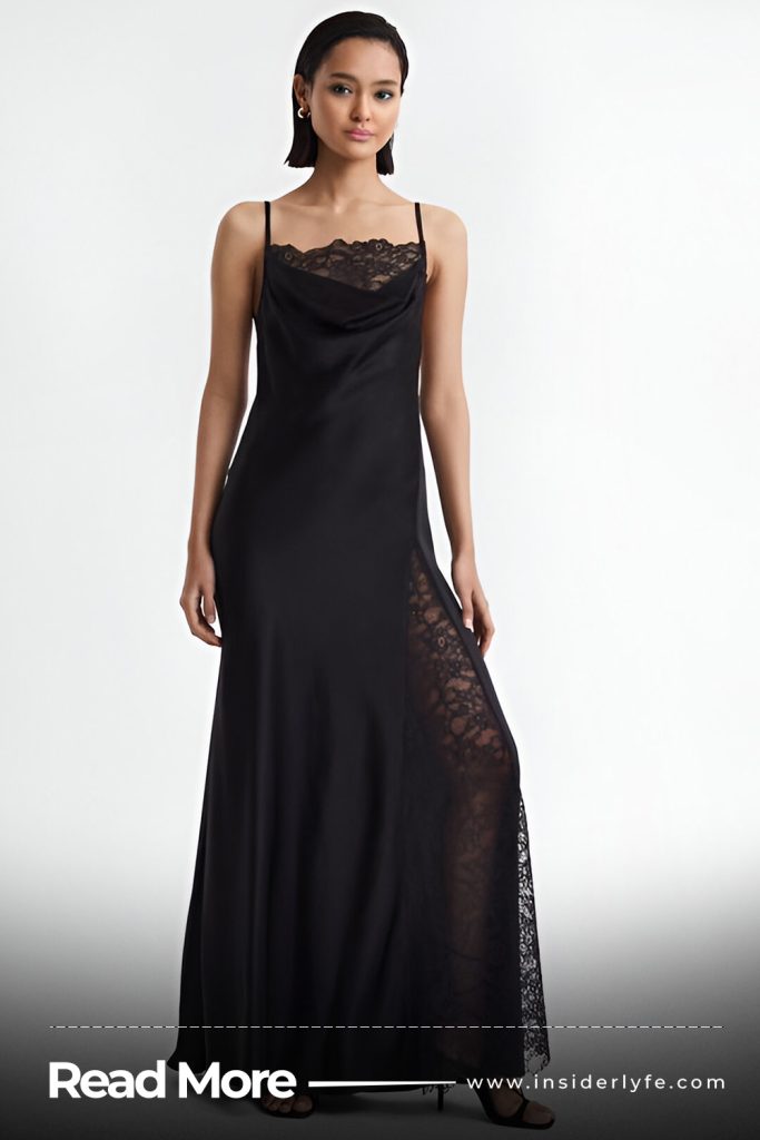 Silk and Lace Dress