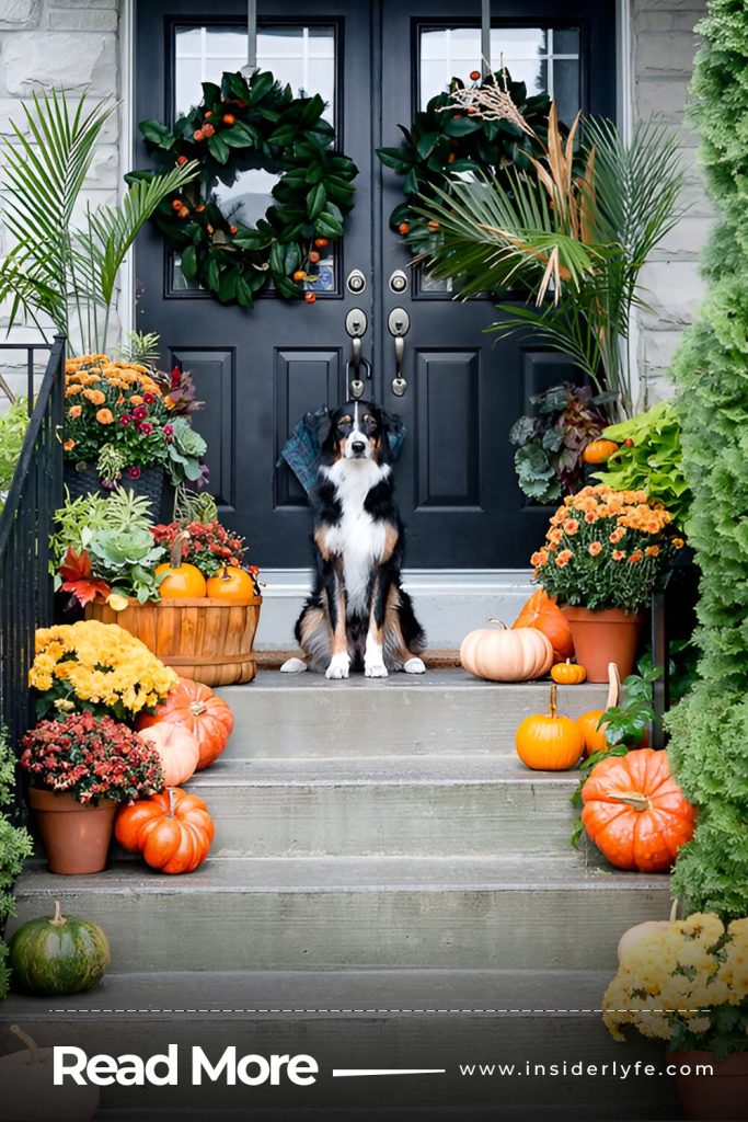 Squash and Gourds Arrangement