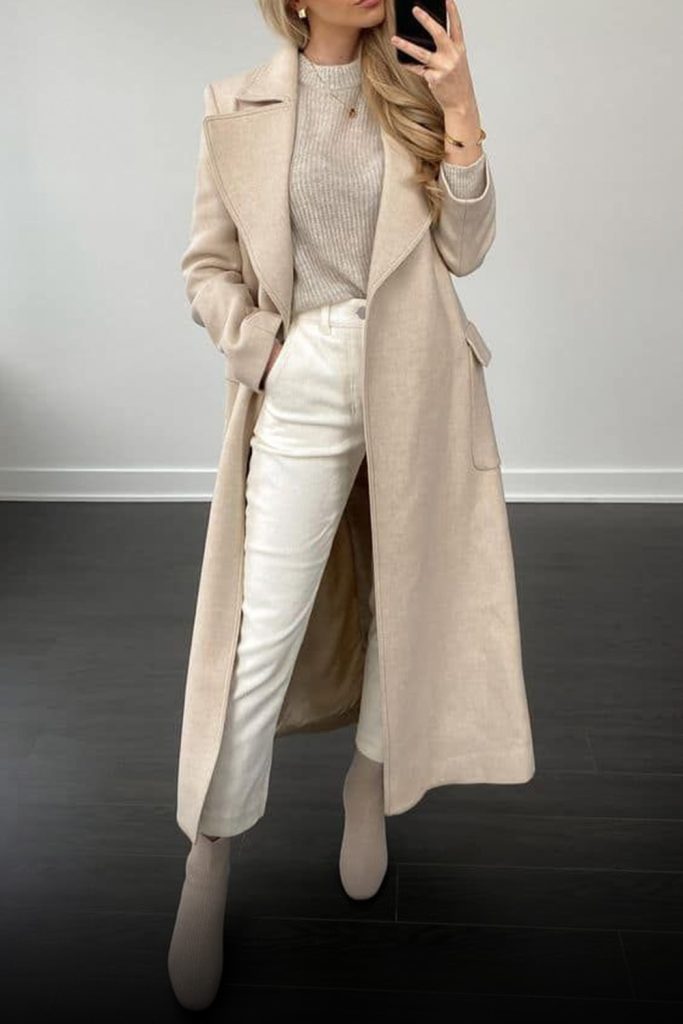 Teddy Coat with Skinny Jeans & Chelsea Boots
