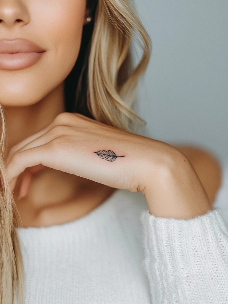 16 Perfectly Petite Thanksgiving Tattoos for Women