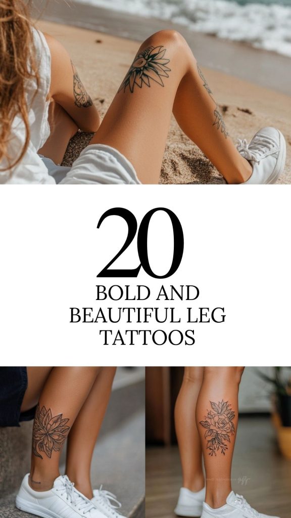 20 Bold and Beautiful Leg Tattoos