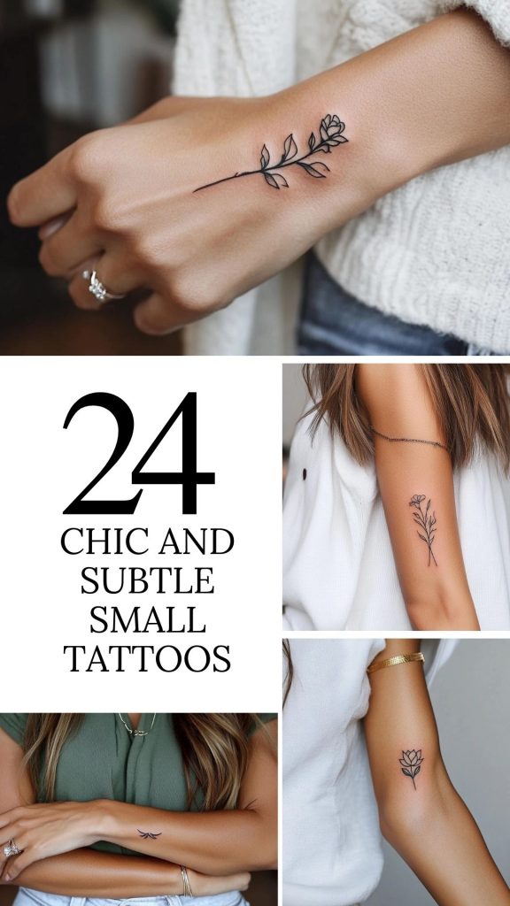 24 Chic and Subtle Small Tattoos Every Girl Will Love (1)