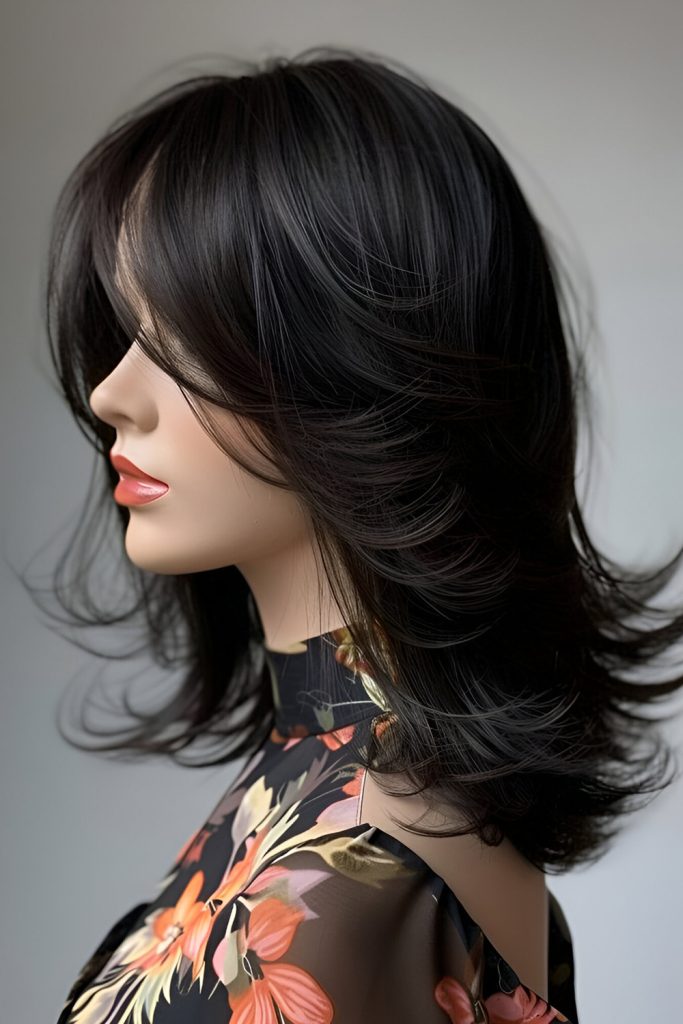 Asymmetrical Butterfly Cut