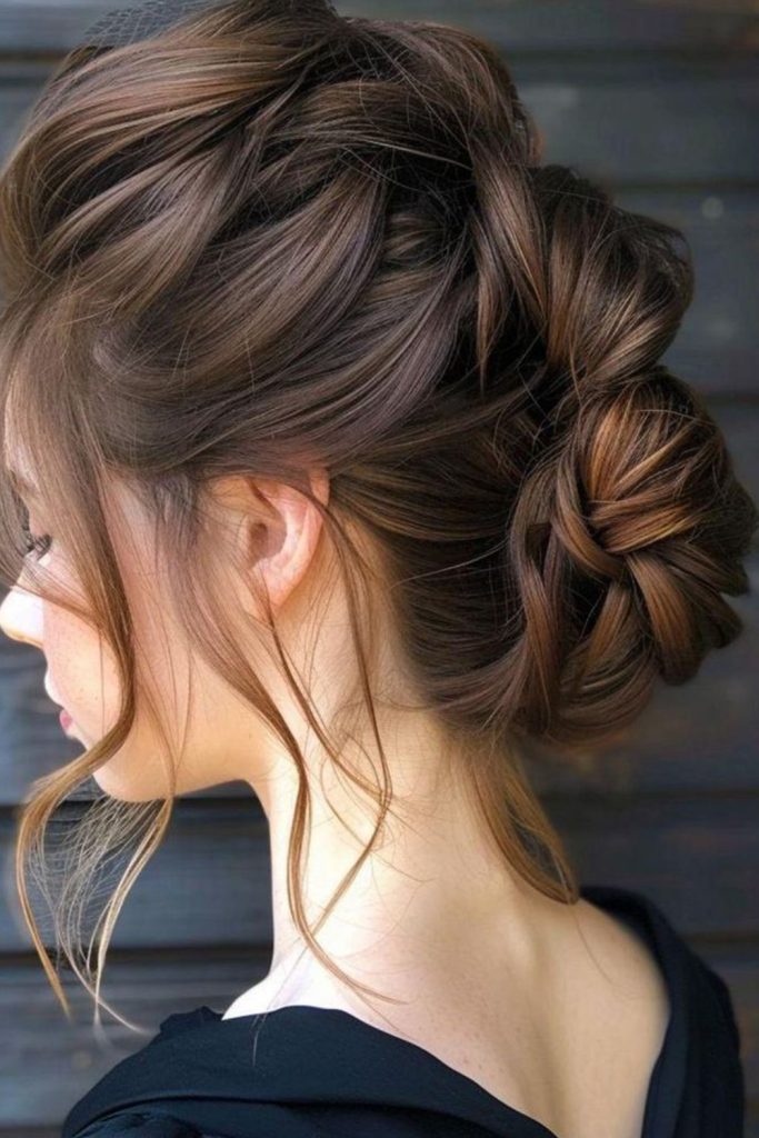Braided Low Bun