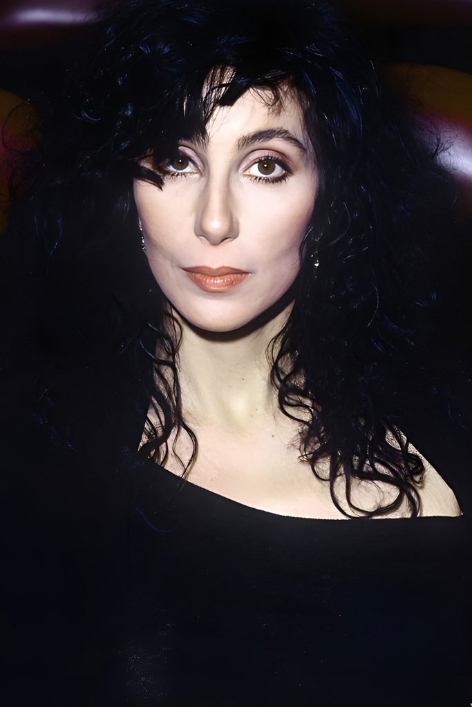 Bronzed and Bold – Cher's Iconic Glow (1970s)