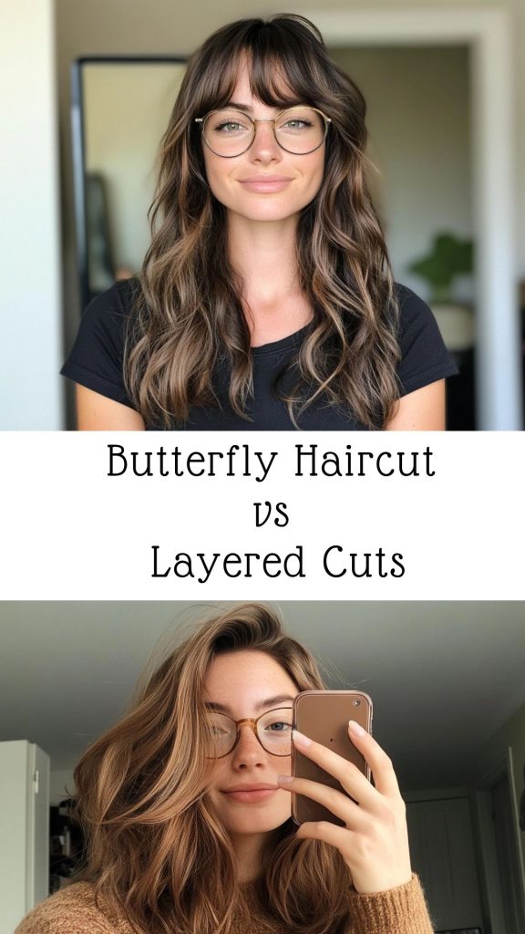 Butterfly Haircut vs. Layered Cuts What Makes This Trend Unique