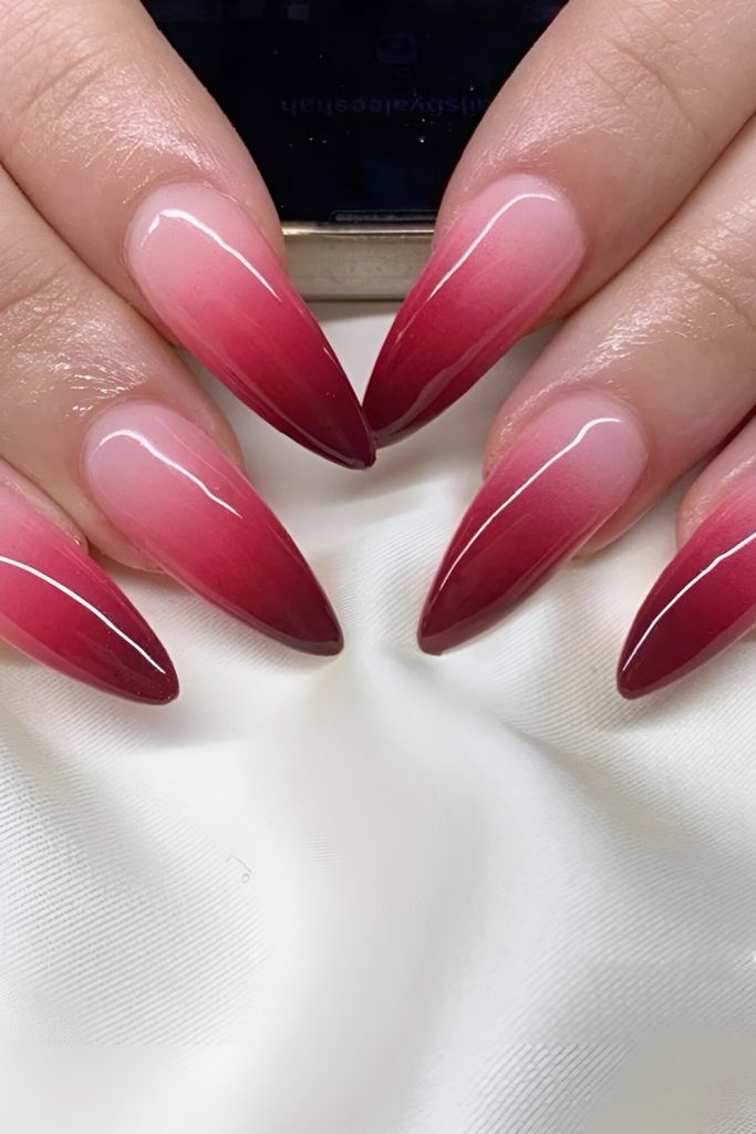 Cherry Mocha Ombre