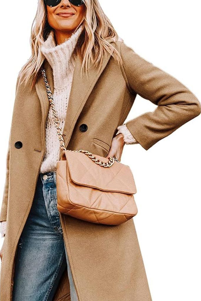 Classic Wool Coat and Turtleneck